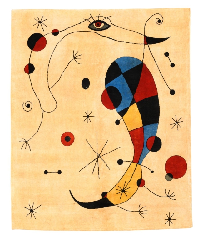 D’après Miró – 242 × 178 cm