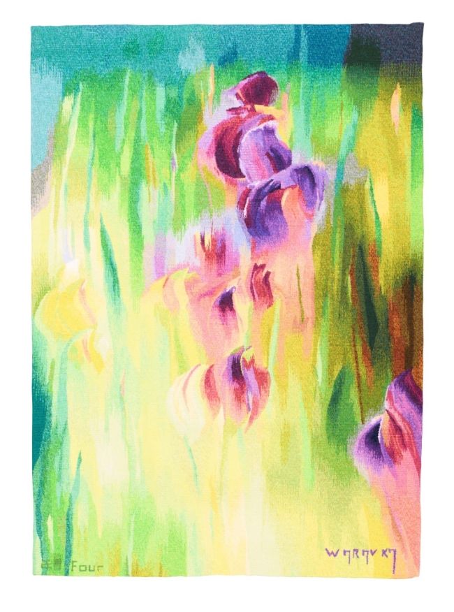 Manufacture Robert Four (Carthage) – “Lumière en Fleur” d’après Waravka – 120 × 75 cm – Éd. 5/6