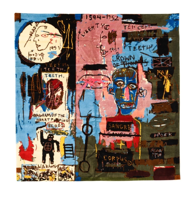 D'après Basquiat – 277 x 221 cm