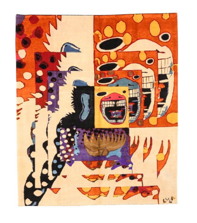 Signé Luca – 249 × 199 cm (Vendu - Disponible sur commande)